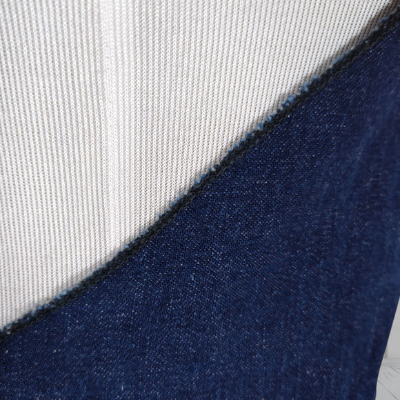 Selvedge Denim Work Apron Pinkline Redline Heritage Style Utility Kitchen - Picture 14 of 14